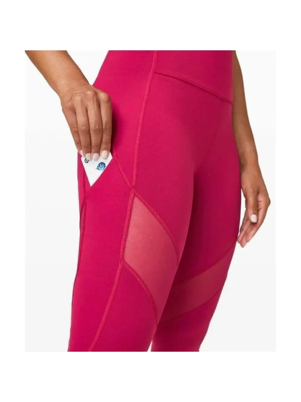 Lululemon X Barrys | Stronger as One Tight 25" in Ruby Red - Picture 13 of 15